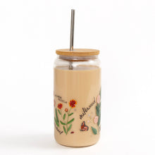 Load image into Gallery viewer, Wildflower Botanicals Glass Can