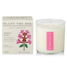 Load image into Gallery viewer, Somerset Thyme - Plant the Box Candle - 9oz.
