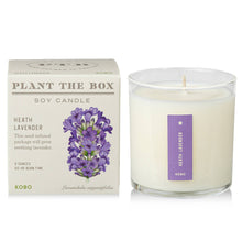 Load image into Gallery viewer, Heath Lavender - Plant the Box Candle - 9oz.

