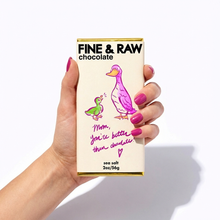 Load image into Gallery viewer, Mother's Day 2026 2oz Sea Salt Chocolate Bar (Wholesale 2026)
