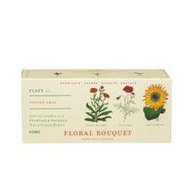 Load image into Gallery viewer, Floral Bouquet - Plant the Box Votive Candle Trio
