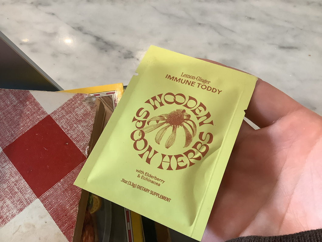 Lemon Ginger Immune Toddy