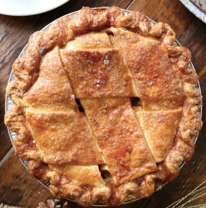 Four & Twenty Blackbirds' Salted Caramel Apple Pie
