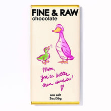 Load image into Gallery viewer, Mother's Day 2026 2oz Sea Salt Chocolate Bar (Wholesale 2026)
