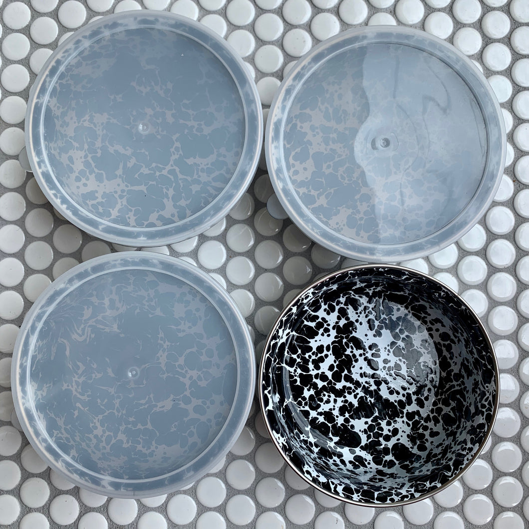 Splatter Storage Bowl - Black