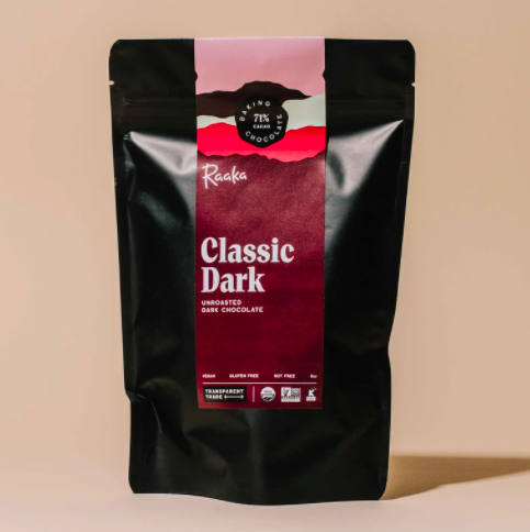 Raaka Baking Chocolate Classic Dark 71% 8oz