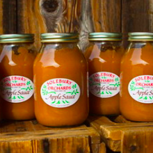 Load image into Gallery viewer, Solebury Orchard Apple Sauce 24oz
