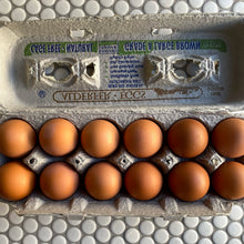 Load image into Gallery viewer, Large Brown Cage Free Eggs (1dz)
