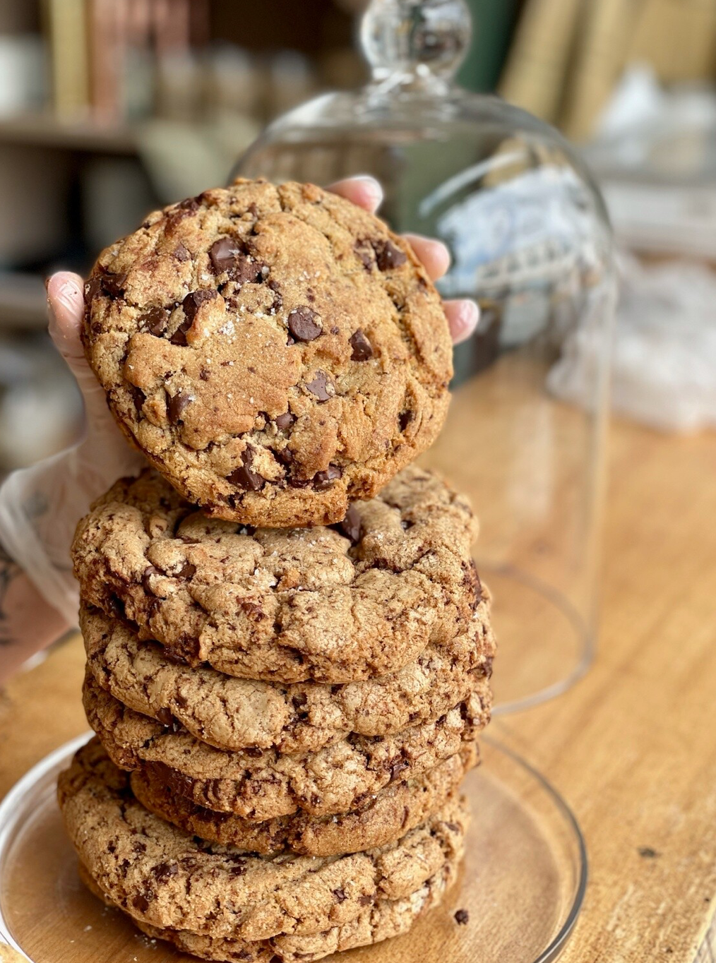 Jumbo Chocolate Chip Cookies