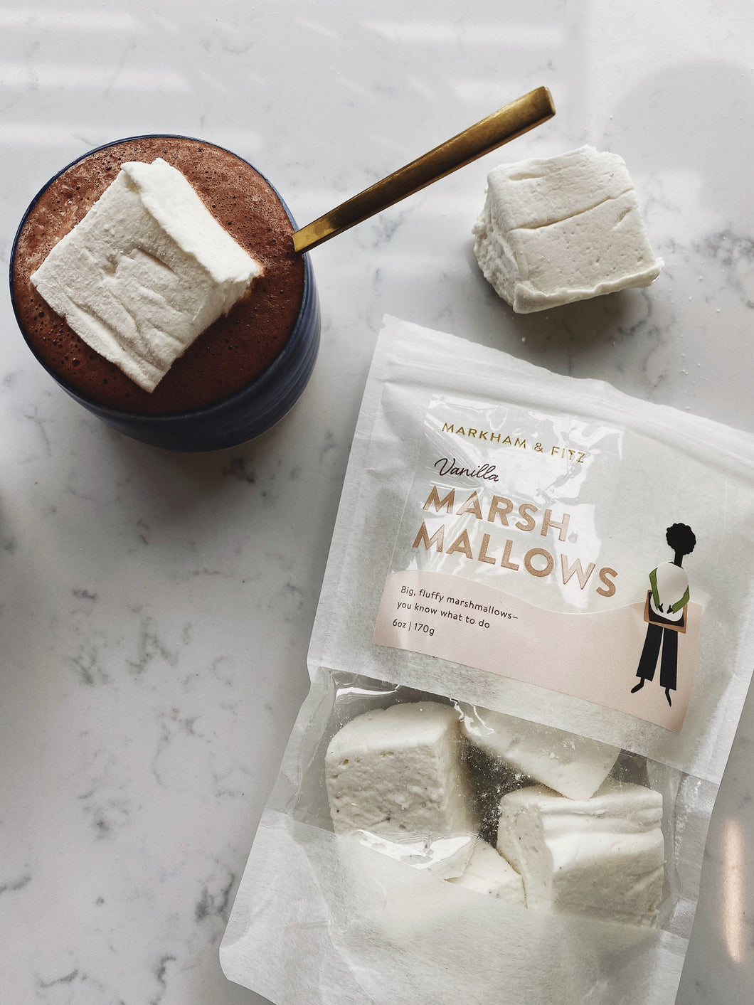 Markham & Fitz Vanilla Bean Marshmallows