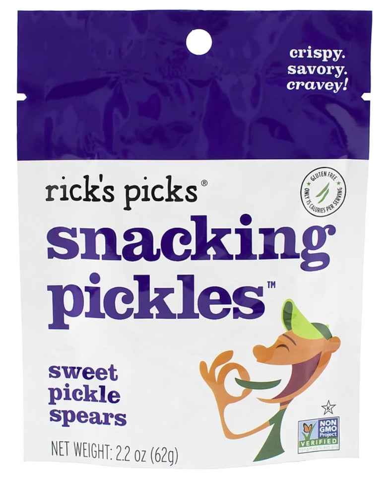 Rick's Picks Snacking Pickles Sweet Pickle Spears
