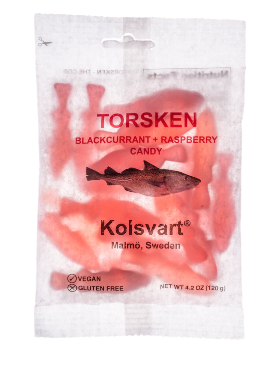 Raspberry and Blackcurrant Swedish Fish