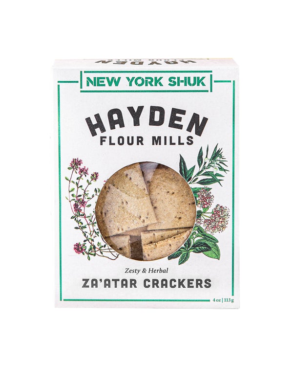 Hayden Flour Milks Za’atar Crackers
