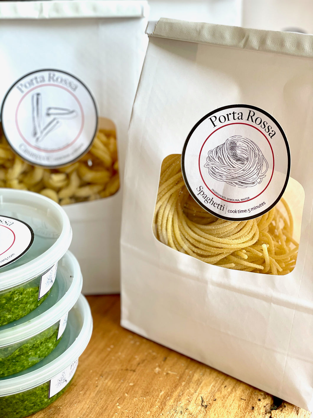 Porta Rossa Fresh Spaghetti 1lb