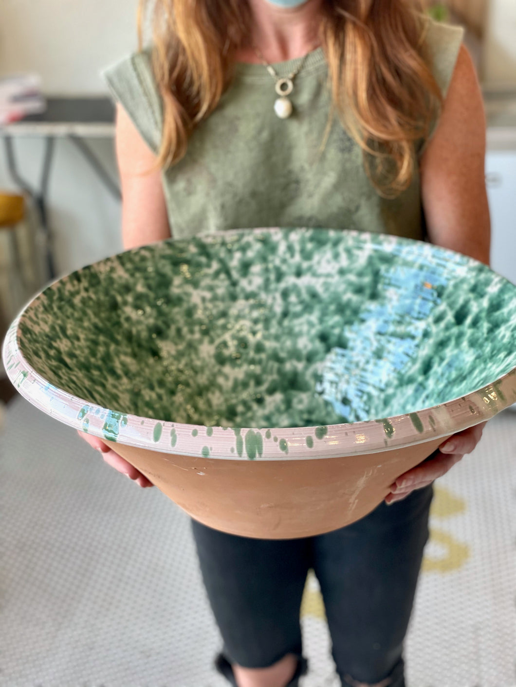 Sicilian Splatterware Bowl - Large