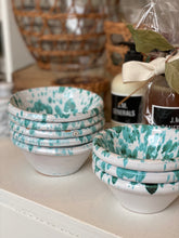 Load image into Gallery viewer, Sicilian Splatterware Condiment Bowl 4.5in

