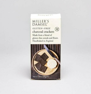Miller's Damsel Gluten Free Charcoal Crackers 3.9oz