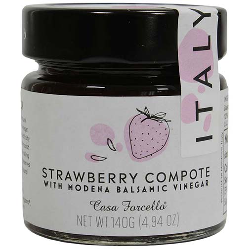 Strawberry Compote with Modena Balsamic Vinegar
