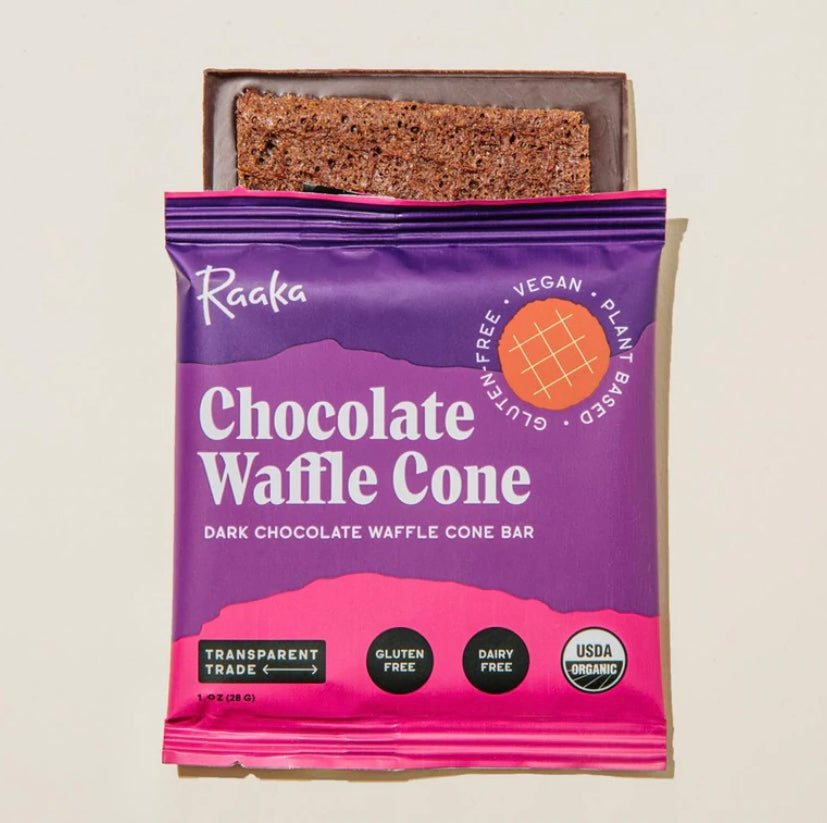 Raaka Chocolate Waffle Cone