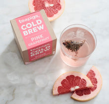 Load image into Gallery viewer, Teapigs Pink Grapefruit Cold Brew - 10ct
