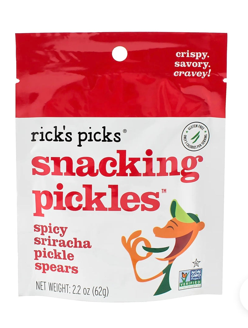 Rick’s Picks Snacking Pickles - Spicy Sriracha