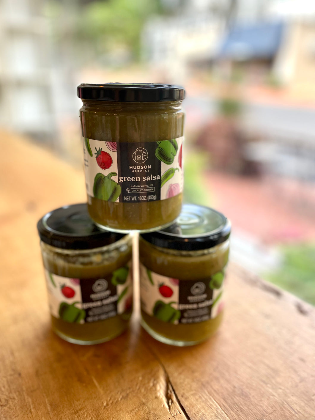 Hudson Harvest Green Salsa 12oz