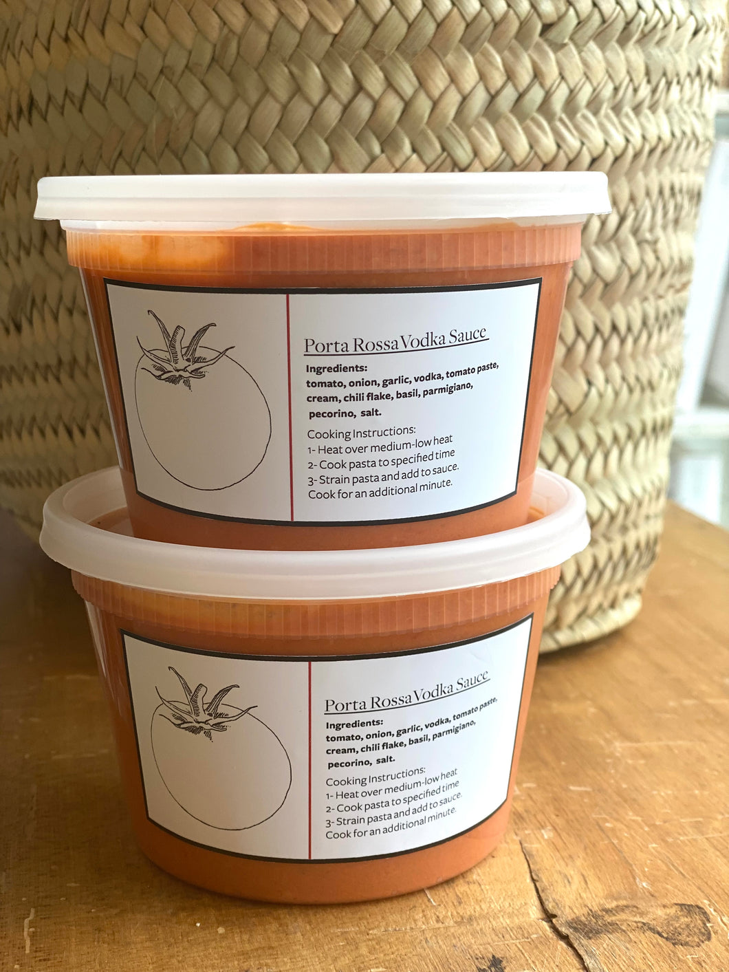 Porta Rossa Vodka Sauce 16 oz