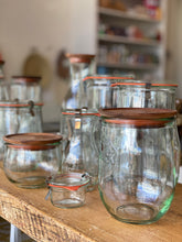Load image into Gallery viewer, Weck Jars with Wood Top
