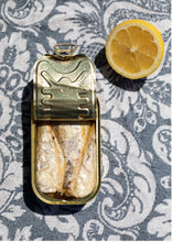 Load image into Gallery viewer, Wild-Caught Sardines in Extra Virgin Olive Oil + Preserved Lemon
