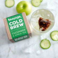 Load image into Gallery viewer, Teapigs Cucumber and Apple Cold Brew - 10ct
